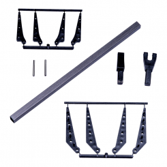 IDS Maxi Schubstange 6 mm schwarz